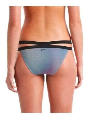 Nike Women's Strappy Bikini Bottom XL Color Fade Multi-Color Swim Bottom New
